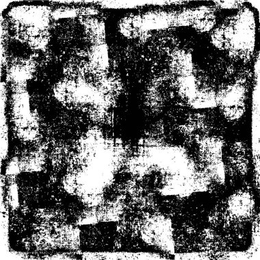 Grunge siyah ve beyaz kentsel vektör doku şablon. Karanlık dağınık toz sıkıntı arka plan kaplaması. Gürültü ve tahıl ile soyut noktalı, çizik, Vintage efekti oluşturmak kolay. Yaşlanma tasarım öğesi