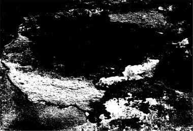 Grunge siyah ve beyaz kentsel vektör doku şablon. Karanlık dağınık toz sıkıntı arka plan kaplaması. Gürültü ve tahıl ile soyut noktalı, çizik, Vintage efekti oluşturmak kolay. Yaşlanma tasarım öğesi