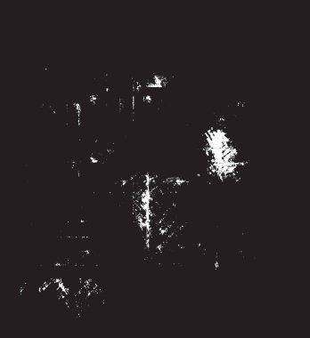 Grunge siyah ve beyaz kentsel vektör doku şablon. Karanlık dağınık toz sıkıntı arka plan kaplaması. Gürültü ve tahıl ile soyut noktalı, çizik, Vintage efekti oluşturmak kolay. Yaşlanma tasarım öğesi