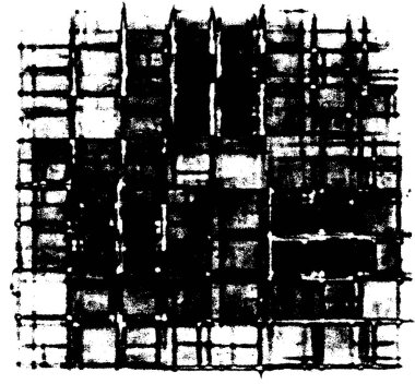Grunge siyah ve beyaz kentsel vektör doku şablon. Karanlık dağınık toz sıkıntı arka plan kaplaması. Gürültü ve tahıl ile soyut noktalı, çizik, Vintage efekti oluşturmak kolay. Yaşlanma tasarım öğesi
