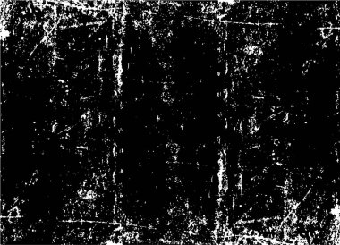 Grunge siyah ve beyaz kentsel vektör doku şablon. Karanlık dağınık toz sıkıntı arka plan kaplaması. Gürültü ve tahıl ile soyut noktalı, çizik, Vintage efekti oluşturmak kolay. Yaşlanma tasarım öğesi