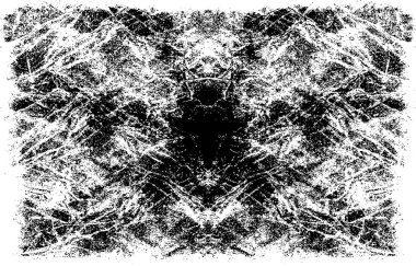 Grunge siyah ve beyaz kentsel vektör doku şablon. Karanlık dağınık toz sıkıntı arka plan kaplaması. Gürültü ve tahıl ile soyut noktalı, çizik, Vintage efekti oluşturmak kolay. Yaşlanma tasarım öğesi