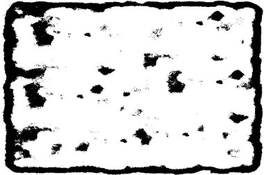 Grunge siyah ve beyaz kentsel vektör doku şablon. Karanlık dağınık toz sıkıntı arka plan kaplaması. Gürültü ve tahıl ile soyut noktalı, çizik, Vintage efekti oluşturmak kolay. Yaşlanma tasarım öğesi