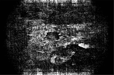 Grunge siyah ve beyaz kentsel vektör doku şablon. Karanlık dağınık toz sıkıntı arka plan kaplaması. Gürültü ve tahıl ile soyut noktalı, çizik, Vintage efekti oluşturmak kolay. Yaşlanma tasarım öğesi