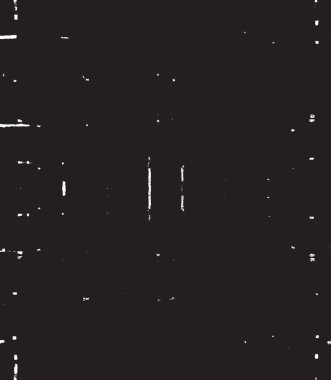 Grunge siyah ve beyaz kentsel vektör doku şablon. Karanlık dağınık toz sıkıntı arka plan kaplaması. Gürültü ve tahıl ile soyut noktalı, çizik, Vintage efekti oluşturmak kolay. Yaşlanma tasarım öğesi