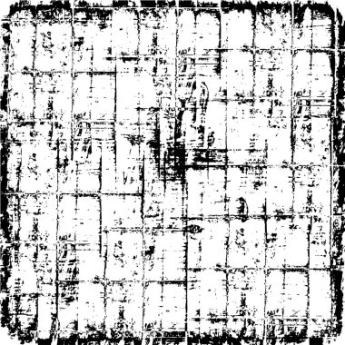 Grunge siyah ve beyaz kentsel vektör doku şablon. Karanlık dağınık toz sıkıntı arka plan kaplaması. Gürültü ve tahıl ile soyut noktalı, çizik, Vintage efekti oluşturmak kolay. Yaşlanma tasarım öğesi