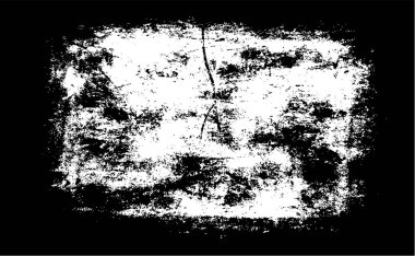 Grunge siyah ve beyaz kentsel vektör doku şablon. Karanlık dağınık toz sıkıntı arka plan kaplaması. Gürültü ve tahıl ile soyut noktalı, çizik, Vintage efekti oluşturmak kolay. Yaşlanma tasarım öğesi