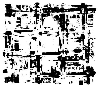 Grunge siyah ve beyaz kentsel vektör doku şablon. Karanlık dağınık toz sıkıntı arka plan kaplaması. Gürültü ve tahıl ile soyut noktalı, çizik, Vintage efekti oluşturmak kolay. Yaşlanma tasarım öğesi