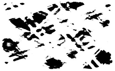 Grunge siyah ve beyaz kentsel vektör doku şablon. Karanlık dağınık toz sıkıntı arka plan kaplaması. Gürültü ve tahıl ile soyut noktalı, çizik, Vintage efekti oluşturmak kolay. Yaşlanma tasarım öğesi