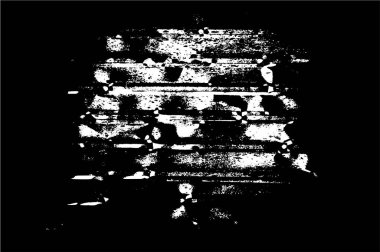 Grunge siyah ve beyaz kentsel vektör doku şablon. Karanlık dağınık toz sıkıntı arka plan kaplaması. Gürültü ve tahıl ile soyut noktalı, çizik, Vintage efekti oluşturmak kolay. Yaşlanma tasarım öğesi