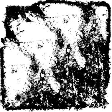 Grunge siyah ve beyaz kentsel vektör doku şablon. Karanlık dağınık toz sıkıntı arka plan kaplaması. Gürültü ve tahıl ile soyut noktalı, çizik, Vintage efekti oluşturmak kolay. Yaşlanma tasarım öğesi