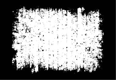Grunge siyah ve beyaz kentsel vektör doku şablon. Karanlık dağınık toz sıkıntı arka plan kaplaması. Gürültü ve tahıl ile soyut noktalı, çizik, Vintage efekti oluşturmak kolay. Yaşlanma tasarım öğesi