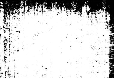 Grunge siyah ve beyaz kentsel vektör doku şablon. Karanlık dağınık toz sıkıntı arka plan kaplaması. Gürültü ve tahıl ile soyut noktalı, çizik, Vintage efekti oluşturmak kolay. Yaşlanma tasarım öğesi