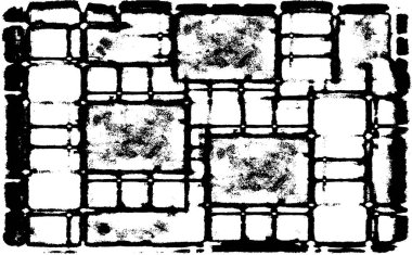 Grunge siyah ve beyaz kentsel vektör doku şablon. Karanlık dağınık toz sıkıntı arka plan kaplaması. Gürültü ve tahıl ile soyut noktalı, çizik, Vintage efekti oluşturmak kolay. Yaşlanma tasarım öğesi