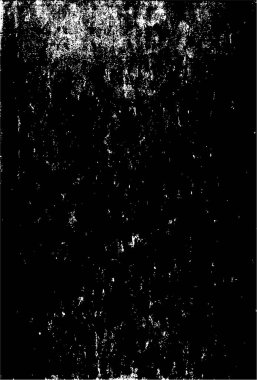 Grunge siyah ve beyaz kentsel vektör doku şablon. Karanlık dağınık toz sıkıntı arka plan kaplaması. Gürültü ve tahıl ile soyut noktalı, çizik, Vintage efekti oluşturmak kolay. Yaşlanma tasarım öğesi