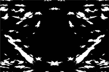 Grunge siyah ve beyaz kentsel vektör doku şablon. Karanlık dağınık toz sıkıntı arka plan kaplaması. Gürültü ve tahıl ile soyut noktalı, çizik, Vintage efekti oluşturmak kolay. Yaşlanma tasarım öğesi