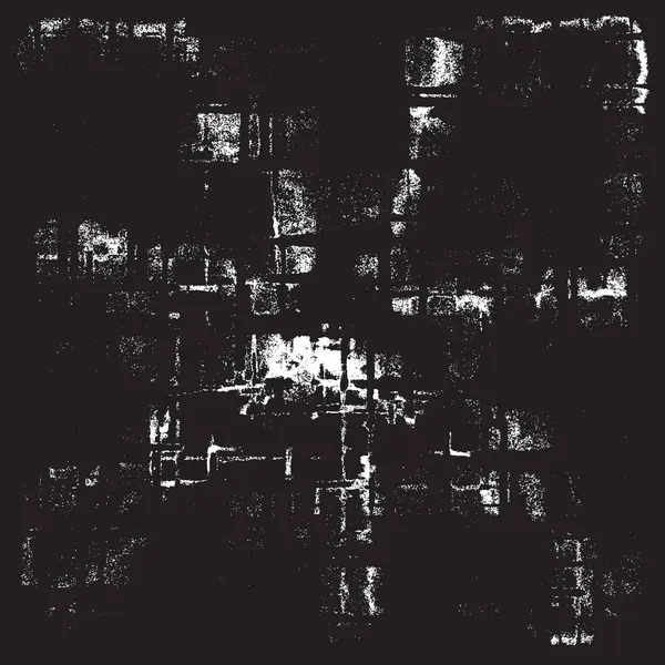 Grunge siyah ve beyaz kentsel vektör doku şablon. Karanlık dağınık toz sıkıntı arka plan kaplaması. Gürültü ve tahıl ile soyut noktalı, çizik, Vintage efekti oluşturmak kolay. Yaşlanma tasarım öğesi