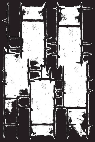 Grunge siyah ve beyaz kentsel vektör doku şablon. Karanlık dağınık toz sıkıntı arka plan kaplaması. Gürültü ve tahıl ile soyut noktalı, çizik, Vintage efekti oluşturmak kolay. Yaşlanma tasarım öğesi