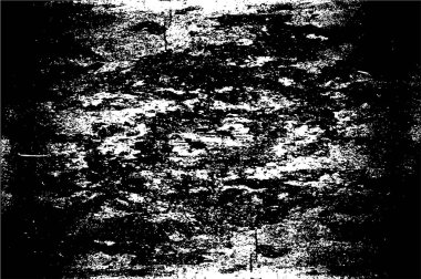 Grunge siyah ve beyaz kentsel vektör doku şablon. Karanlık dağınık toz sıkıntı arka plan kaplaması. Gürültü ve tahıl ile soyut noktalı, çizik, Vintage efekti oluşturmak kolay. Yaşlanma tasarım öğesi