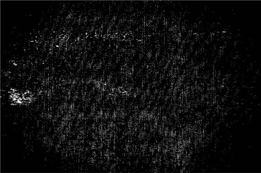 Grunge siyah ve beyaz kentsel vektör doku şablon. Karanlık dağınık toz sıkıntı arka plan kaplaması. Gürültü ve tahıl ile soyut noktalı, çizik, Vintage efekti oluşturmak kolay. Yaşlanma tasarım öğesi