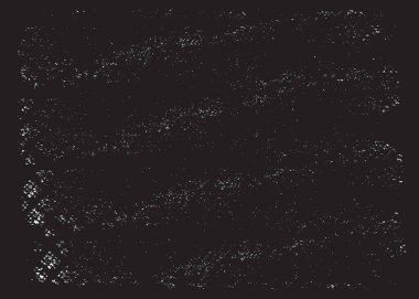 Grunge siyah ve beyaz kentsel vektör doku şablon. Karanlık dağınık toz sıkıntı arka plan kaplaması. Gürültü ve tahıl ile soyut noktalı, çizik, Vintage efekti oluşturmak kolay. Yaşlanma tasarım öğesi