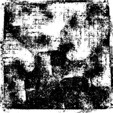 Grunge siyah ve beyaz kentsel vektör doku şablon. Karanlık dağınık toz sıkıntı arka plan kaplaması. Gürültü ve tahıl ile soyut noktalı, çizik, Vintage efekti oluşturmak kolay. Yaşlanma tasarım öğesi