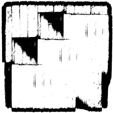 Grunge siyah ve beyaz kentsel vektör doku şablon. Karanlık dağınık toz sıkıntı arka plan kaplaması. Gürültü ve tahıl ile soyut noktalı, çizik, Vintage efekti oluşturmak kolay. Yaşlanma tasarım öğesi