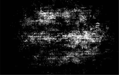 Grunge siyah ve beyaz kentsel vektör doku şablon. Karanlık dağınık toz sıkıntı arka plan kaplaması. Gürültü ve tahıl ile soyut noktalı, çizik, Vintage efekti oluşturmak kolay. Yaşlanma tasarım öğesi