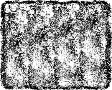 Grunge siyah ve beyaz kentsel vektör doku şablon. Karanlık dağınık toz sıkıntı arka plan kaplaması. Gürültü ve tahıl ile soyut noktalı, çizik, Vintage efekti oluşturmak kolay. Yaşlanma tasarım öğesi