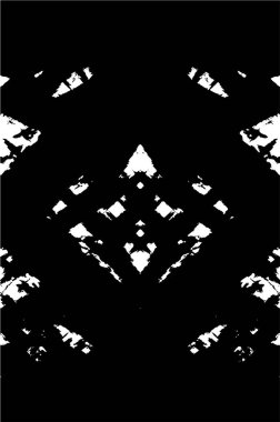 Grunge siyah ve beyaz kentsel vektör doku şablon. Karanlık dağınık toz sıkıntı arka plan kaplaması. Gürültü ve tahıl ile soyut noktalı, çizik, Vintage efekti oluşturmak kolay. Yaşlanma tasarım öğesi