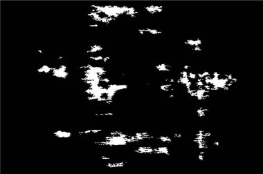 Grunge siyah ve beyaz kentsel vektör doku şablon. Karanlık dağınık toz sıkıntı arka plan kaplaması. Gürültü ve tahıl ile soyut noktalı, çizik, Vintage efekti oluşturmak kolay. Yaşlanma tasarım öğesi