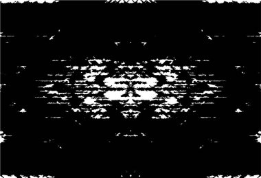 Grunge siyah ve beyaz kentsel vektör doku şablon. Karanlık dağınık toz sıkıntı arka plan kaplaması. Gürültü ve tahıl ile soyut noktalı, çizik, Vintage efekti oluşturmak kolay. Yaşlanma tasarım öğesi