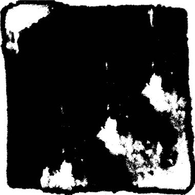 Grunge siyah ve beyaz kentsel vektör doku şablon. Karanlık dağınık toz sıkıntı arka plan kaplaması. Gürültü ve tahıl ile soyut noktalı, çizik, Vintage efekti oluşturmak kolay. Yaşlanma tasarım öğesi