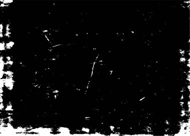 Grunge siyah ve beyaz kentsel vektör doku şablon. Karanlık dağınık toz sıkıntı arka plan kaplaması. Gürültü ve tahıl ile soyut noktalı, çizik, Vintage efekti oluşturmak kolay. Yaşlanma tasarım öğesi