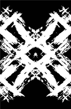 Grunge siyah ve beyaz kentsel vektör doku şablon. Karanlık dağınık toz sıkıntı arka plan kaplaması. Gürültü ve tahıl ile soyut noktalı, çizik, Vintage efekti oluşturmak kolay. Yaşlanma tasarım öğesi