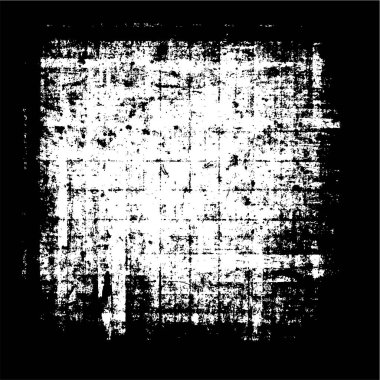 Grunge siyah ve beyaz kentsel vektör doku şablon. Karanlık dağınık toz sıkıntı arka plan kaplaması. Gürültü ve tahıl ile soyut noktalı, çizik, Vintage efekti oluşturmak kolay. Yaşlanma tasarım öğesi