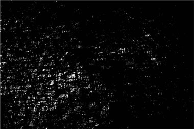 Grunge siyah ve beyaz kentsel vektör doku şablon. Karanlık dağınık toz sıkıntı arka plan kaplaması. Gürültü ve tahıl ile soyut noktalı, çizik, Vintage efekti oluşturmak kolay. Yaşlanma tasarım öğesi