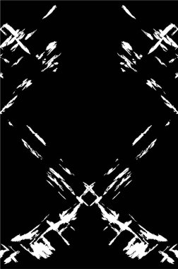 Grunge siyah ve beyaz kentsel vektör doku şablon. Karanlık dağınık toz sıkıntı arka plan kaplaması. Gürültü ve tahıl ile soyut noktalı, çizik, Vintage efekti oluşturmak kolay. Yaşlanma tasarım öğesi