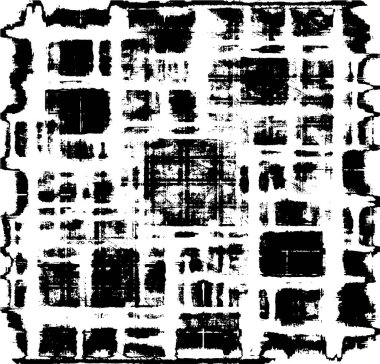 Grunge siyah ve beyaz kentsel vektör doku şablon. Karanlık dağınık toz sıkıntı arka plan kaplaması. Gürültü ve tahıl ile soyut noktalı, çizik, Vintage efekti oluşturmak kolay. Yaşlanma tasarım öğesi