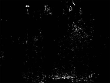 Grunge siyah ve beyaz kentsel vektör doku şablon. Karanlık dağınık toz sıkıntı arka plan kaplaması. Gürültü ve tahıl ile soyut noktalı, çizik, Vintage efekti oluşturmak kolay. Yaşlanma tasarım öğesi