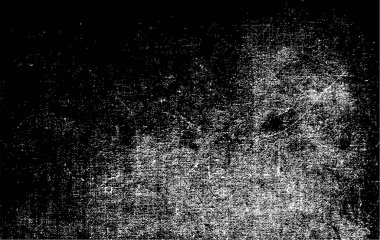 Grunge siyah ve beyaz kentsel vektör doku şablon. Karanlık dağınık toz sıkıntı arka plan kaplaması. Gürültü ve tahıl ile soyut noktalı, çizik, Vintage efekti oluşturmak kolay. Yaşlanma tasarım öğesi
