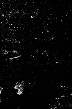 Grunge siyah ve beyaz kentsel vektör doku şablon. Karanlık dağınık toz sıkıntı arka plan kaplaması. Gürültü ve tahıl ile soyut noktalı, çizik, Vintage efekti oluşturmak kolay. Yaşlanma tasarım öğesi