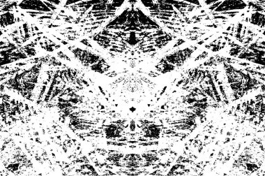 Siyah beyaz lekeli dağınık duvar kâğıdı, soyut desenli arka plan 