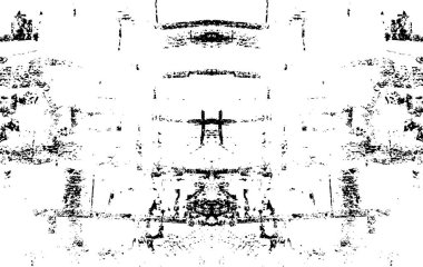 Grunge Vektör Doku Arkaplanı. Gürültüyle Kolayca Üzüntü Yaratmak, Tırmalamak, Bağbozumu Efekti