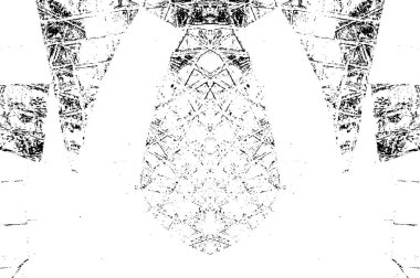 Grunge Vektör Doku Arkaplanı. Gürültüyle Kolayca Üzüntü Yaratmak, Tırmalamak, Bağbozumu Efekti