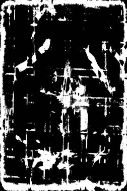 Grunge Vektör Doku Arkaplanı. Gürültüyle Kolayca Üzüntü Yaratmak, Tırmalamak, Bağbozumu Efekti