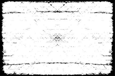 Grunge Vektör Doku Arkaplanı. Gürültüyle Kolayca Üzüntü Yaratmak, Tırmalamak, Bağbozumu Efekti