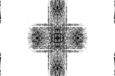 Grunge Vektör Doku Arkaplanı. Gürültüyle Kolayca Üzüntü Yaratmak, Tırmalamak, Bağbozumu Efekti