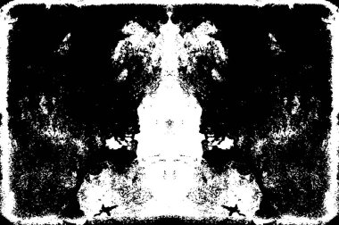 Soyut grunge siyah beyaz desenli arkaplan.               