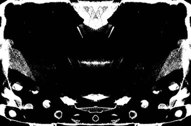 Soyut grunge siyah beyaz desenli arkaplan.               